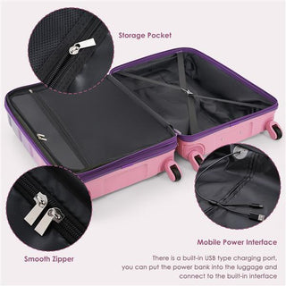 Hard Shell Spinner Wheels Luggage Set