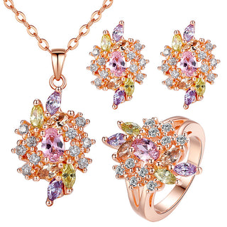 Popular Diamond Bridal Jewelry Set