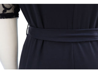 Women's Lace Short Sleeve Jumpsuit