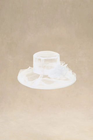 Wide Brim Kentucky Derby Fascinator Hat