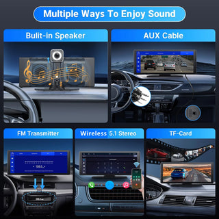 Wireless CarPlay Screen Car Radio
