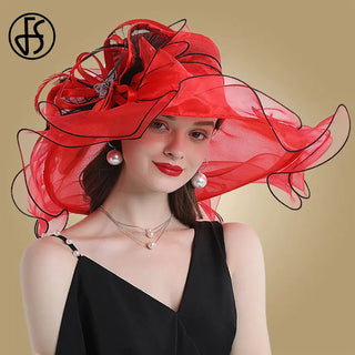 Organza Kentucky Derby Fascinators Sun Hats