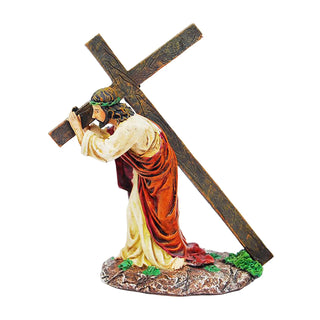 The Cross Statue Calvary Religious Figurines