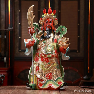 Genuine Ceramic Buddha Figurine Statue