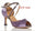 10cm Heel Purple