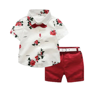 Toddler Boys Bow Tie Party Outfit