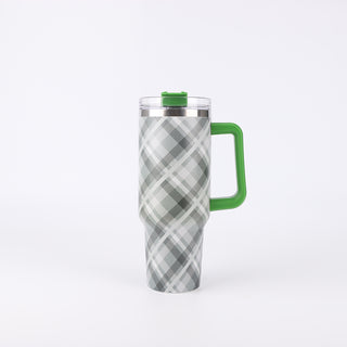 Large Printing Handle Ice Coffee Cup