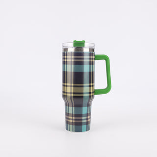 Large Printing Handle Ice Coffee Cup
