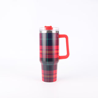 Large Printing Handle Ice Coffee Cup