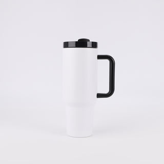 Large Printing Handle Ice Coffee Cup