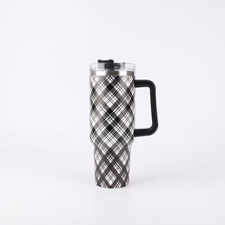 Large Printing Handle Ice Coffee Cup