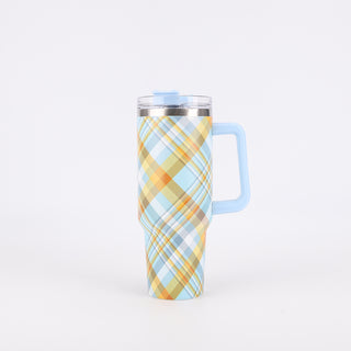 Large Printing Handle Ice Coffee Cup
