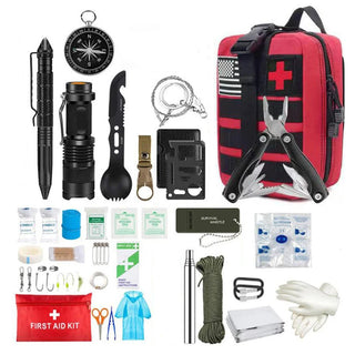 Emergency Survival First Aid Kit
