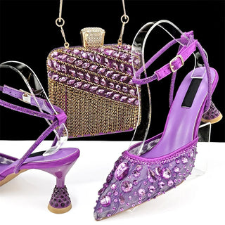 Italian Design Sandal & Matching Bag Set