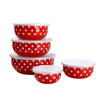 Creative Ceramic Salad Bowl Set
