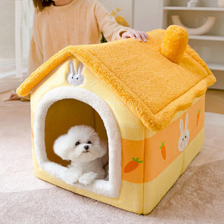 Foldable Pet Cave Kennel