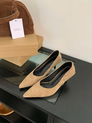 French Style Pointed Professional Shoes