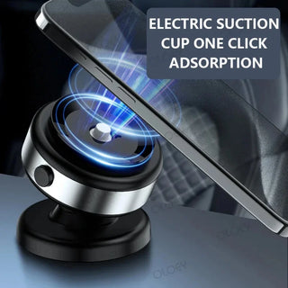 Magnetic Car Mount Vacuum Phone Holder