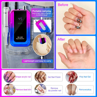 Electric Rechargeable Nail Drill Machine