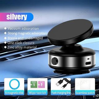 Magnetic Car Mount Vacuum Phone Holder