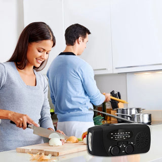 Hand Crank Solar Weather Radio