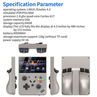 Portable Retro Handheld Game Player