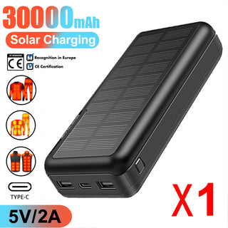 Solar Power External Battery Pack