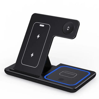 Foldable Wireless Charging Station Holder