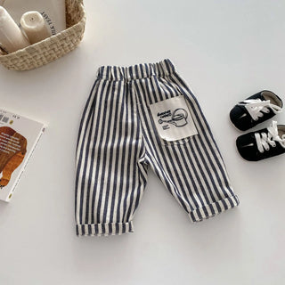 Elastic Waist Casual Toddler Boy Trousers