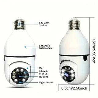 Wireless Projection Panoramic Camera Bulb