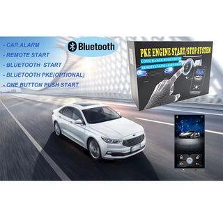 Car Alarm Push Button Start System