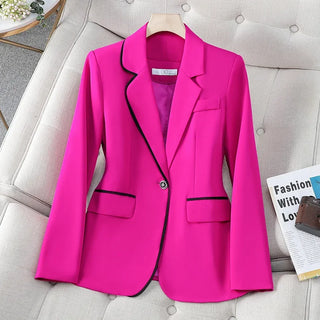 Luxury Elegant Workwear Women's Blazer