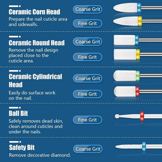 Cuticle Electric Nail File Art Tools