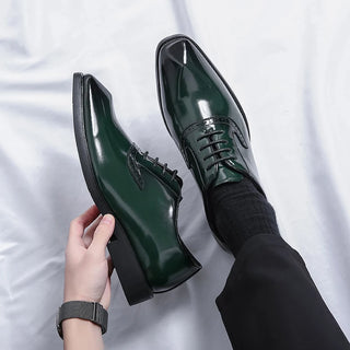 Luxury Men's Pointed Leather Shoes