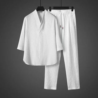 Vintage Breathable 2Pcs. Ice Silk Set