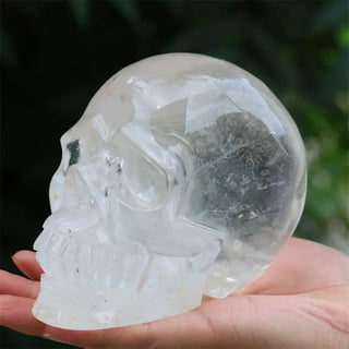 Clear Quartz Crystal Healing Skull