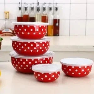 Creative Ceramic Salad Bowl Set
