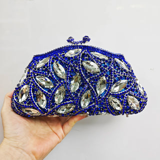 Big Rhinestone Evening Clutch  Purse