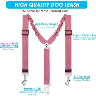 Pet Vehicle Restraint Safety Belt
