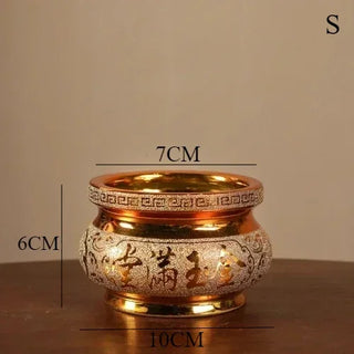 Ceramic Ancestral Hall Buddha Incense Holder