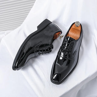 Luxury Men's Pointed Leather Shoes