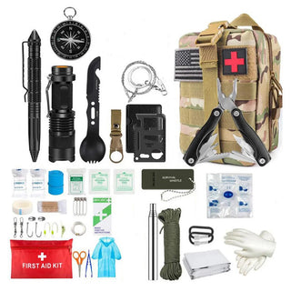 Emergency Survival First Aid Kit