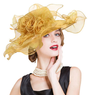 Wide Brim Kentucky Derby Fascinators Hat