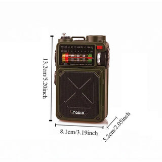 Bluetooth Solar Power Bank Radio