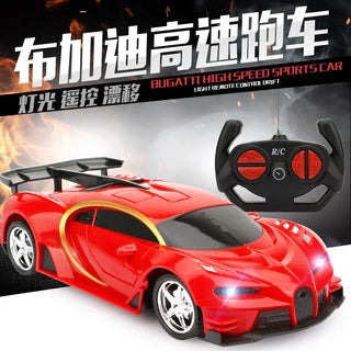Bugatti Red Sports Classic Toy Car