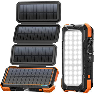 Foldable Fast Charging Solar Power Bank