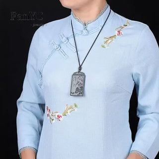 High-grade Double-sided Carving Pendant