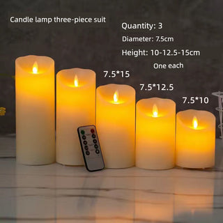 Electric Romantic Confession Artificial Candle