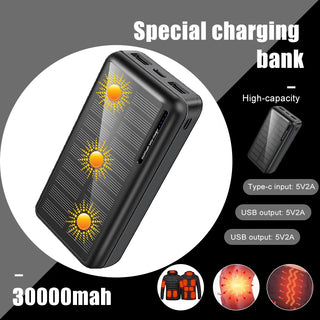 Solar Power External Battery Pack