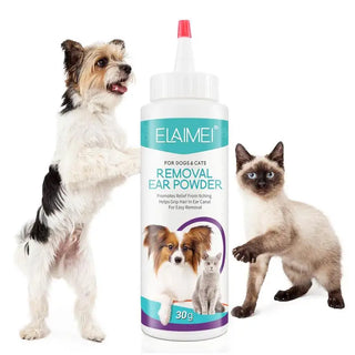 Pet Ear Powder Painless Hair Removal